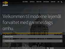 Tablet Screenshot of jeudan.dk